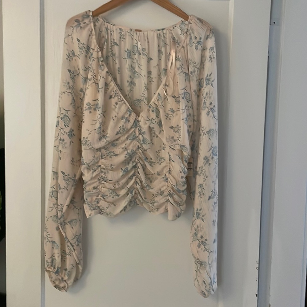 Woven top- never worn
